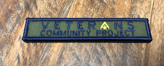 Veterans Commuity Project Rectangle Full Logo Patch image 0