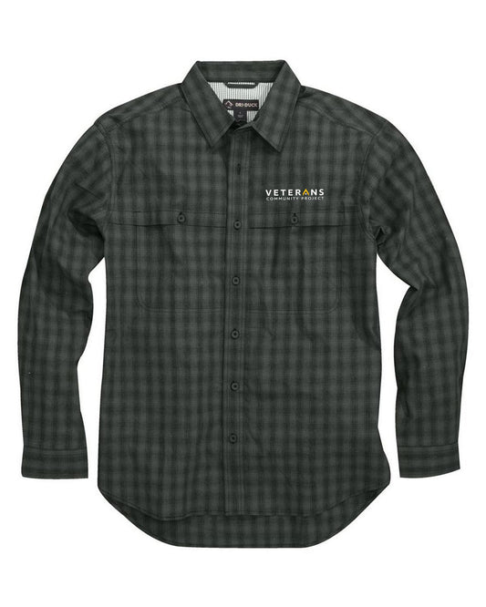 Veterans Community Project DriDuck Paseo Plaid Shirt image 1
