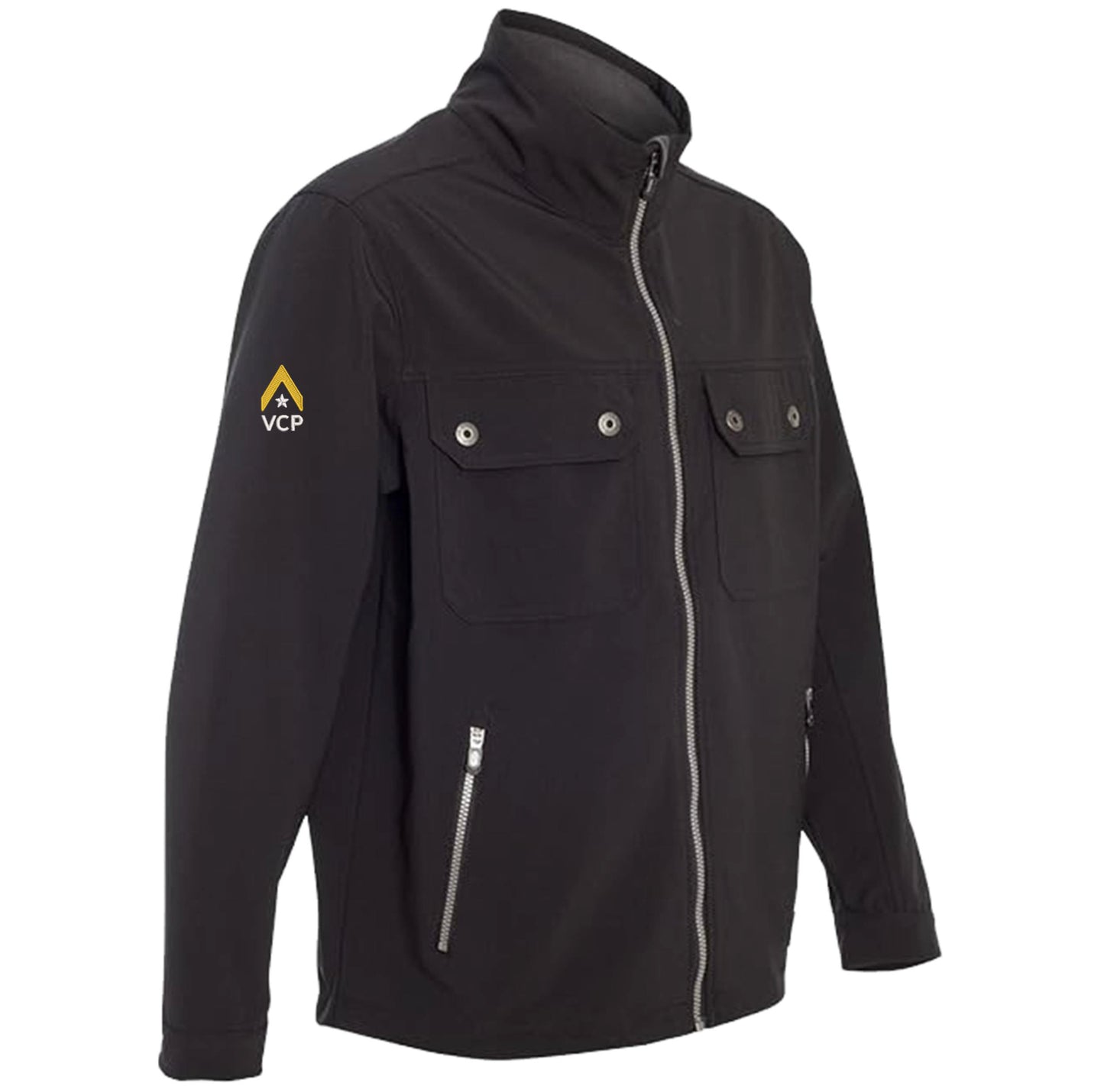 Veterans Community Project DRI DUCK Men's Elevation Soft Shell Zip-Up Jacket image 2