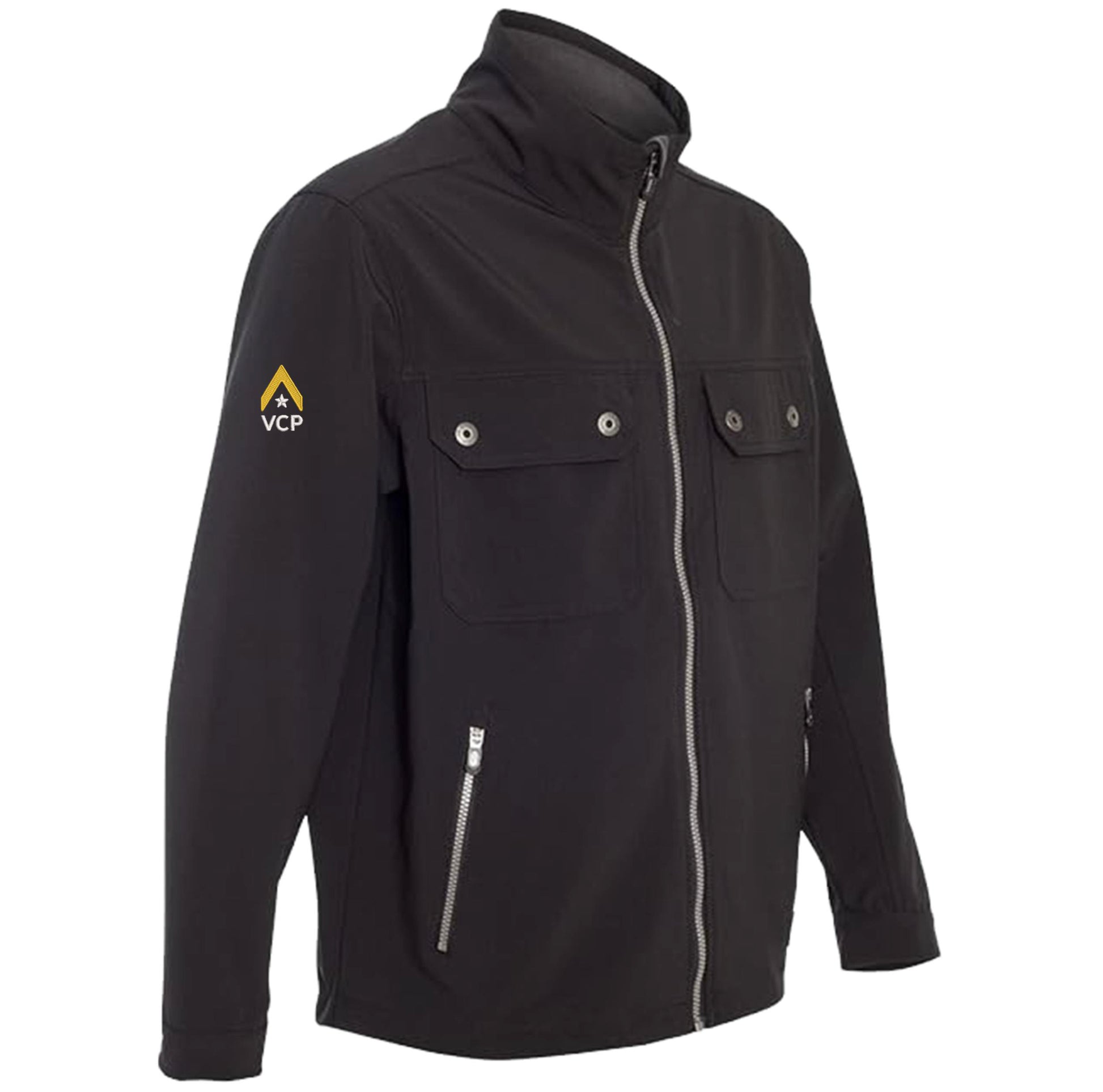 Veterans Community Project DRI DUCK Men's Elevation Soft Shell Zip-Up Jacket image 2
