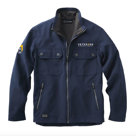 Veterans Community Project DRI DUCK Men's Elevation Soft Shell Zip-Up Jacket image 0