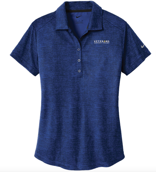 Veterans Community Project Nike Women's Dri-FIT Crosshatch Polo image 0